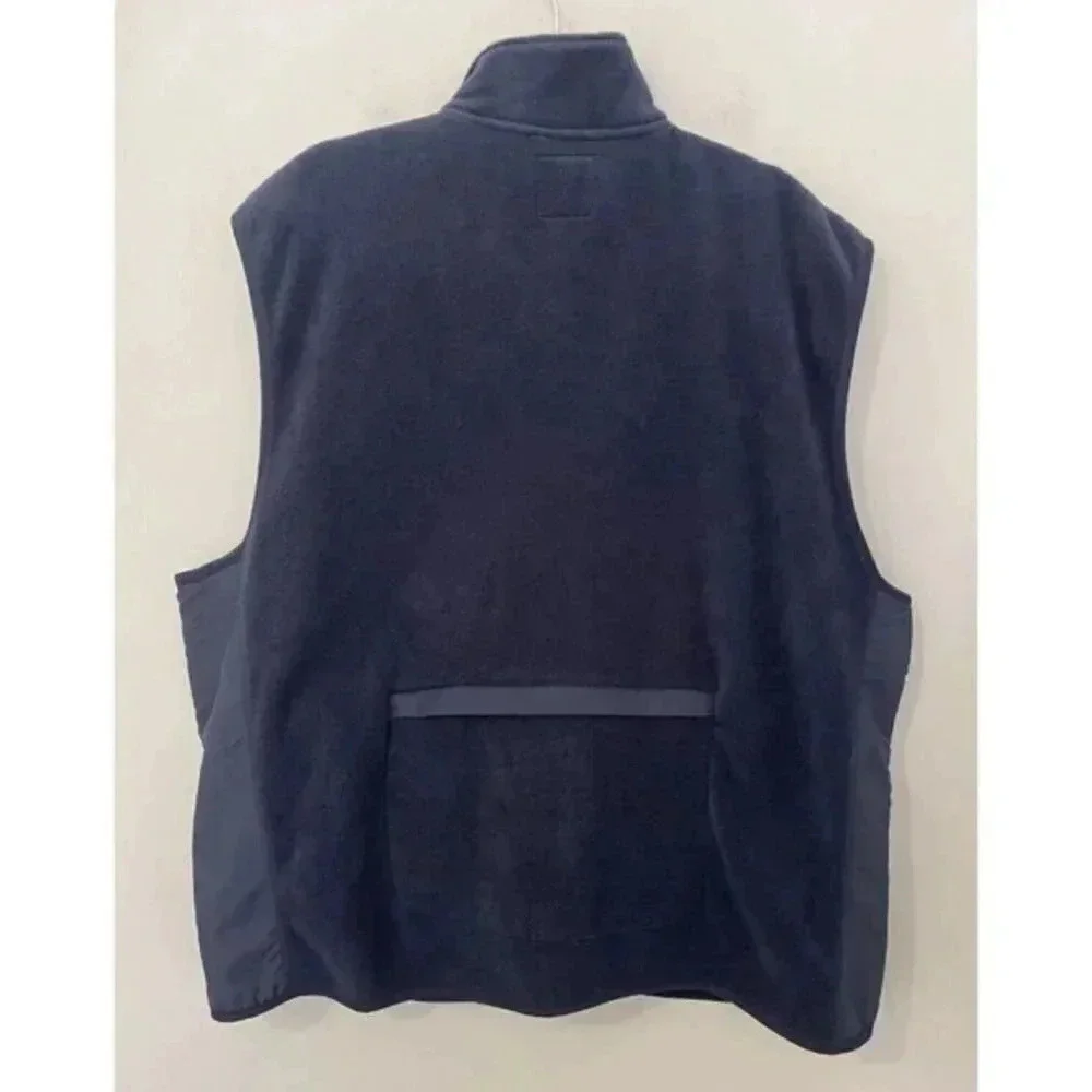 Gap‎ Men’s Blue Fleece Sleeveless Vest Size XXL